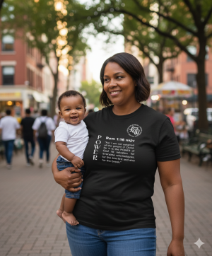 Living Word "Power" Comfort Fit T-Shirt | Romans 1:16 nkjv